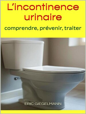 cover image of L'incontinence urinaire